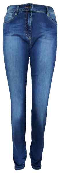 BRAX - Shakira mit Swarovski Krystalen Damen Stretch Jeanshose Blau